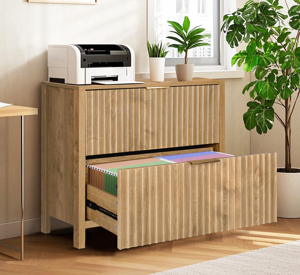 File Cabinet with 2 Drawers and Hanging Bar K27606
