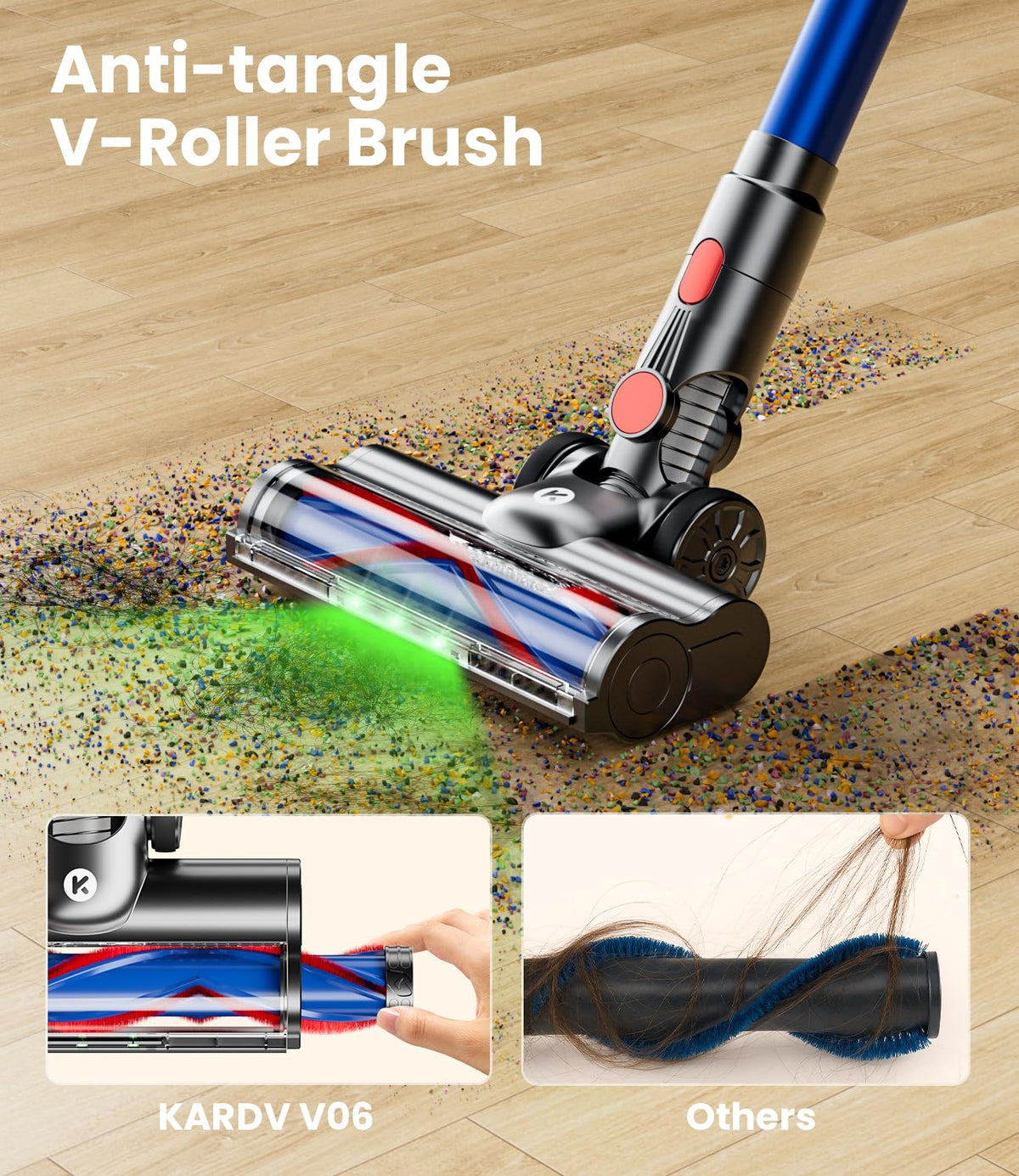 500W 40Kpa Cordless Stick Vacuum Cleaner S431927