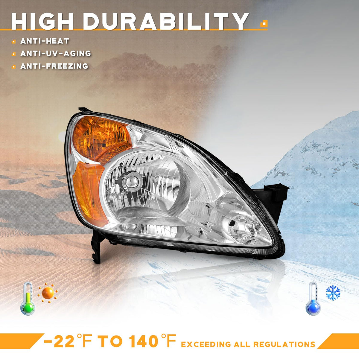 Halogen Headlights Assembly L303503