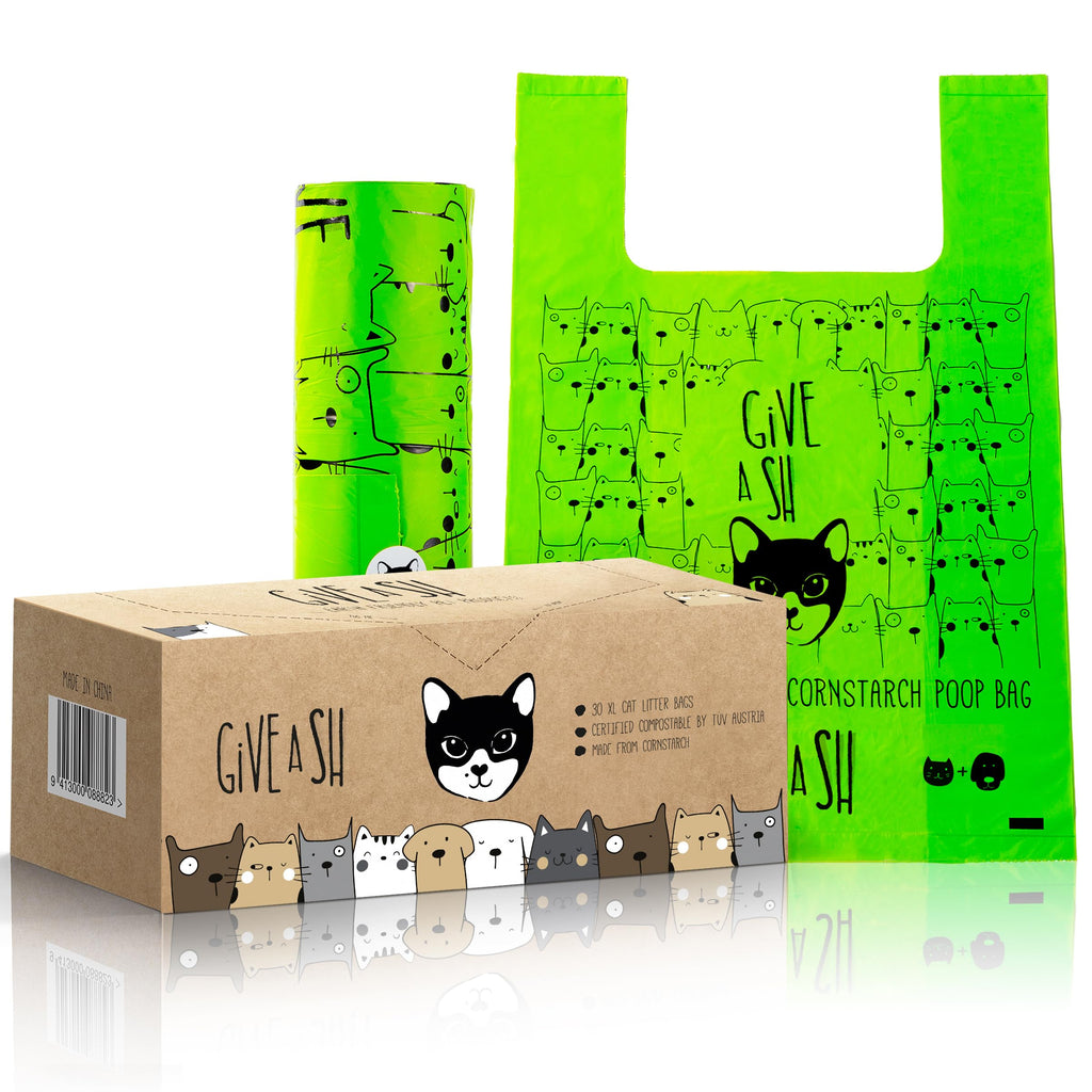 Compostable Cat Litter Bags XL 30 Count S941