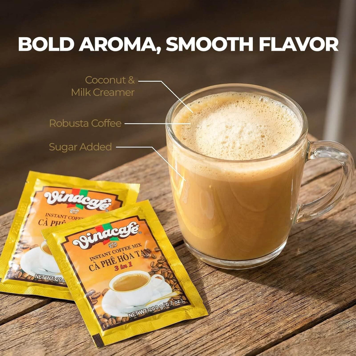 Instant Coffee Mix 3 in 1 V24259