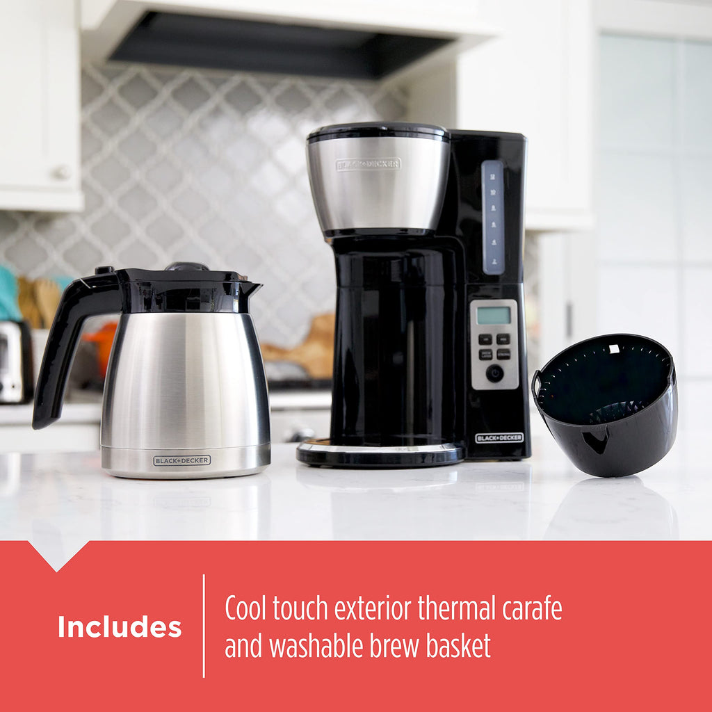 12 Cup Thermal Programmable Coffee Maker Q498860