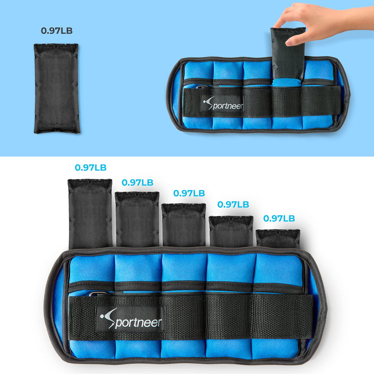 Ankle Weights with Hand Weights Set Z63313