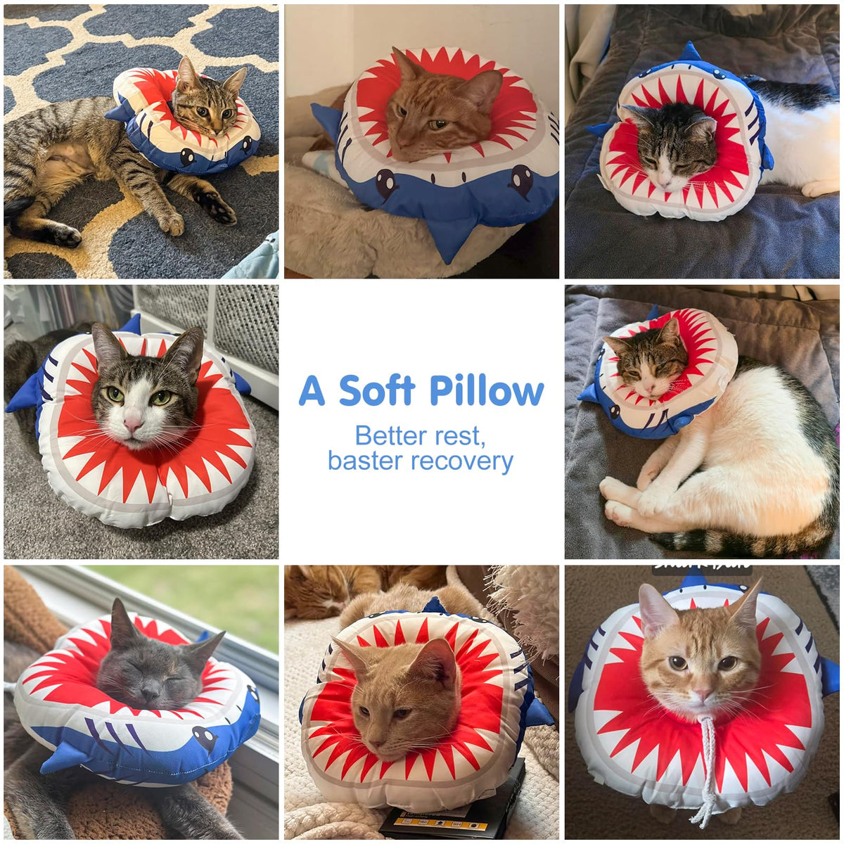 Soft Cat Recovery Cone Collar N82762