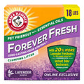 Lavender Clumping Cat Litter with Essential Oils 18lb F125