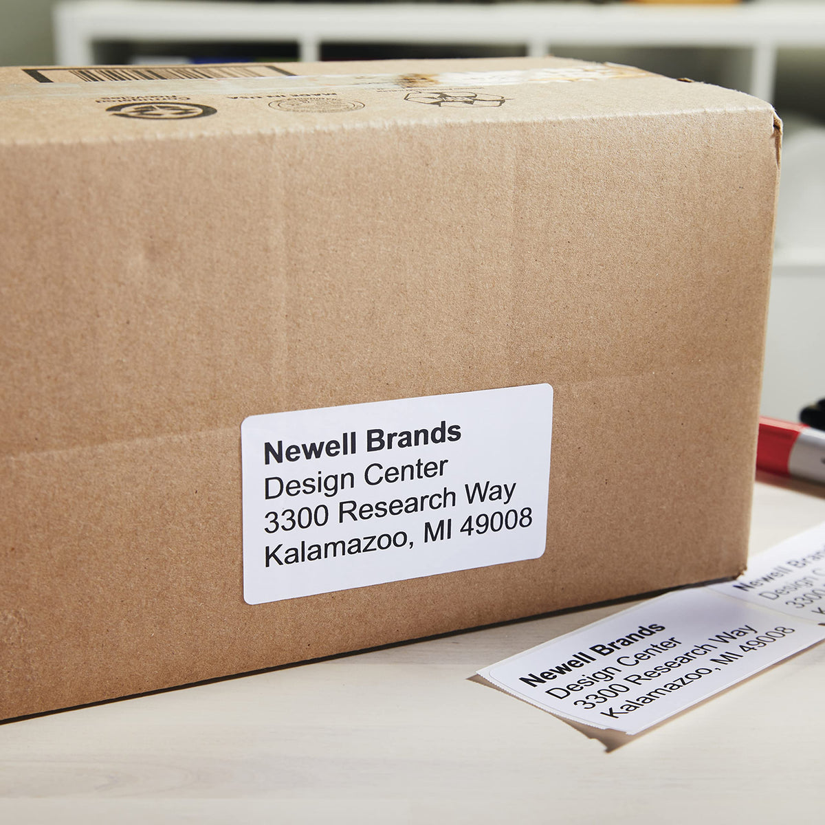 Large Shipping Labels 2-5/16" x 4", 3 Rolls of 300 C9250