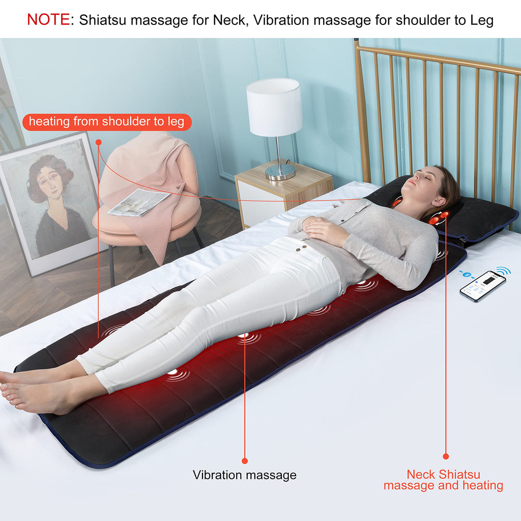 Full Body Massage Mat with Heat E447