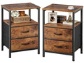 Night Stand Set of 2 with 2 Drawers I5347