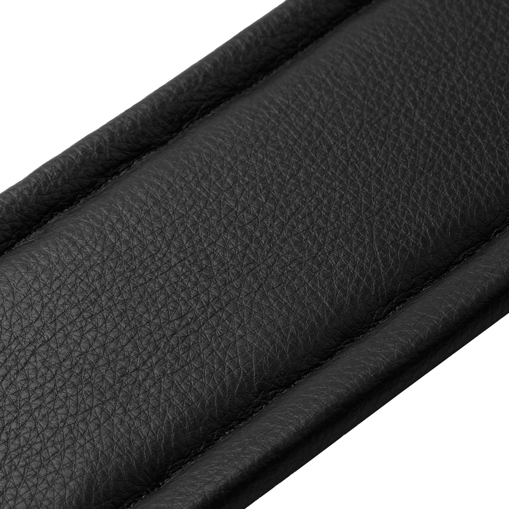 Black Leather Guitar Strap with Foam Padding H947913