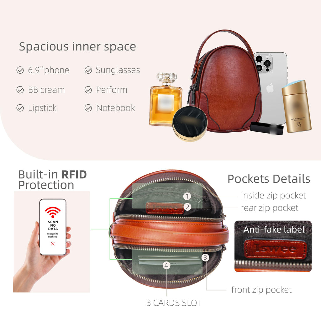 Small Leather Crossbody Bag B21216