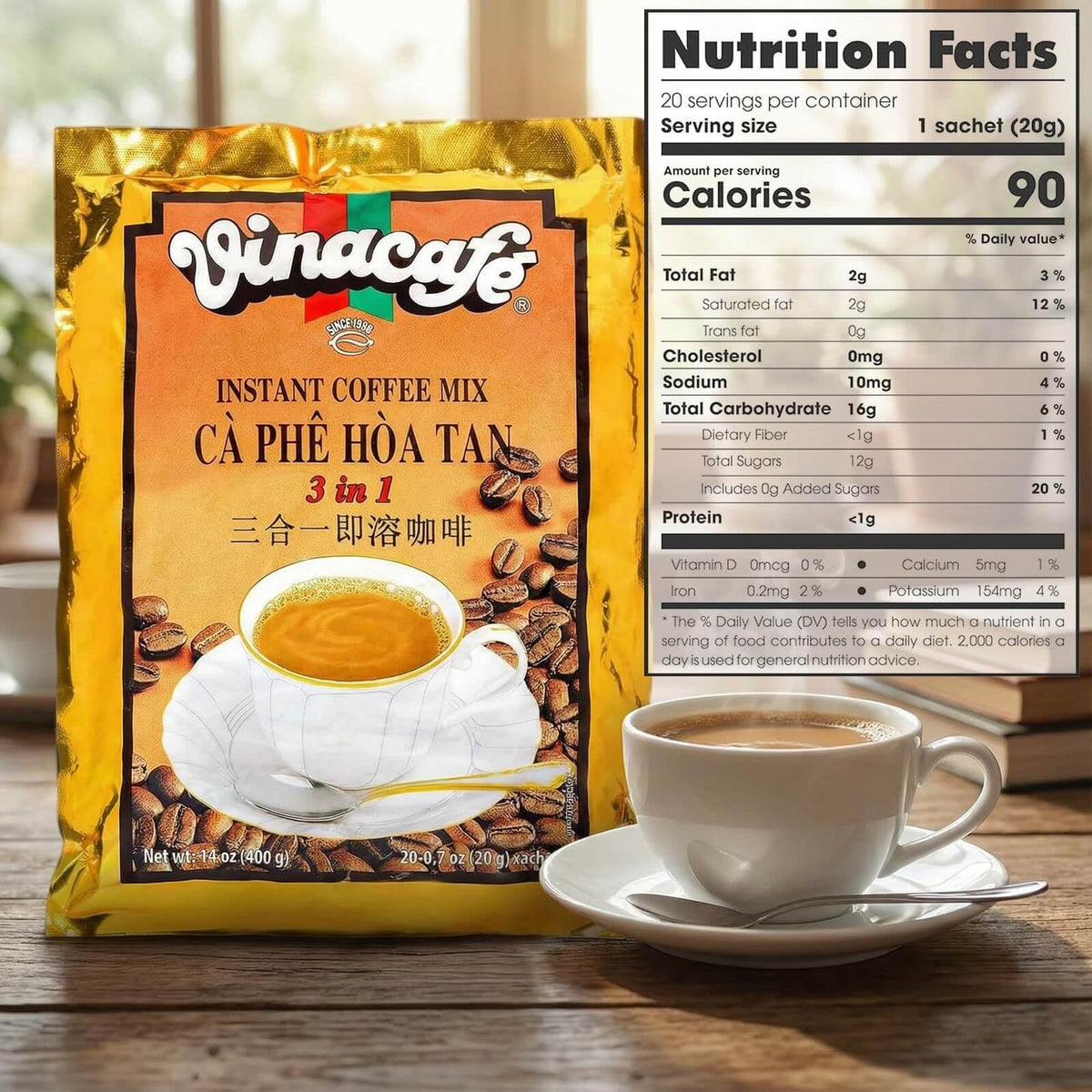 Instant Coffee Mix 3 in 1 V24259