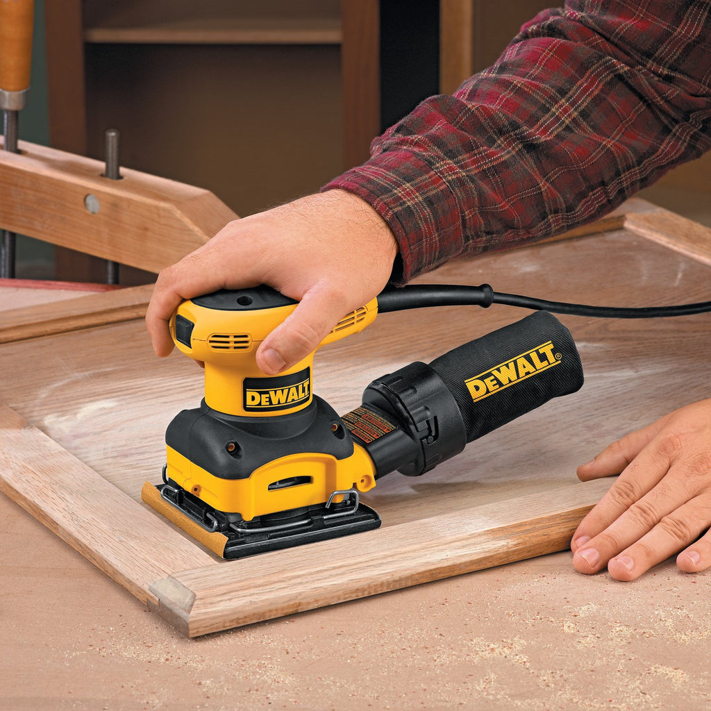 2.4 Amp 1/4 Sheet Palm Grip Sander with Cloth Dust Bag G54520