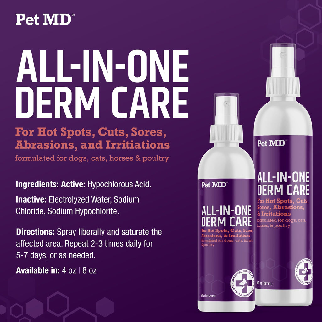 Hypochlorous Acid Spray for Dogs & Pets 4oz L874