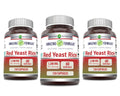 Red Yeast Rice 1200mg Capsules Supplement 120 Count 3 Pack T940