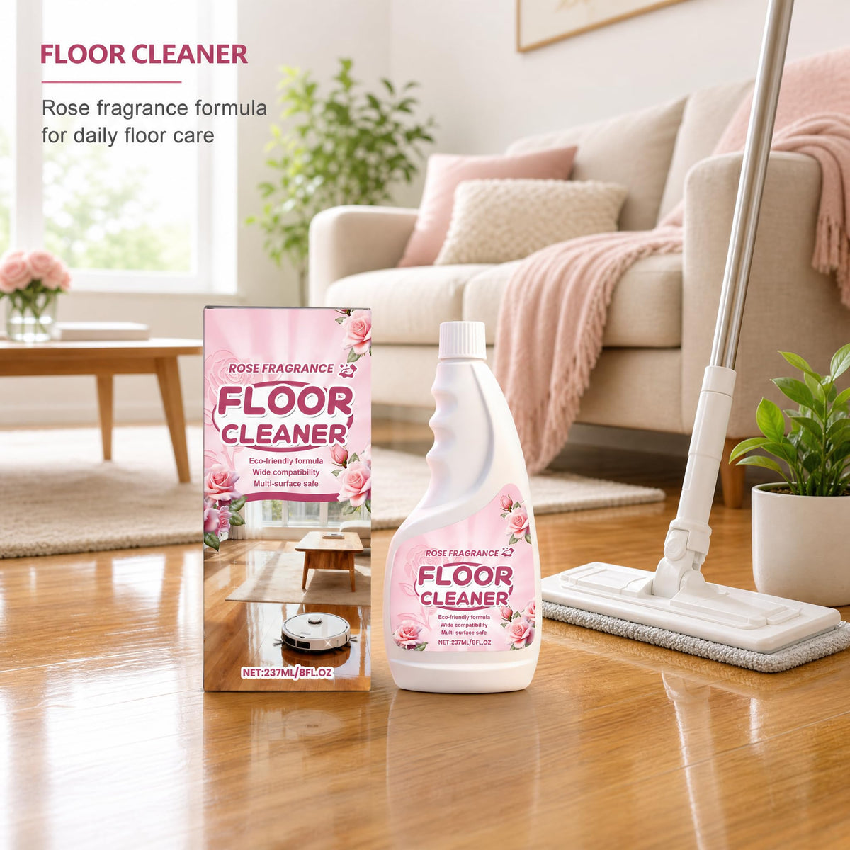 Rose Scent Floor Cleaner 8 fl.oz K228732