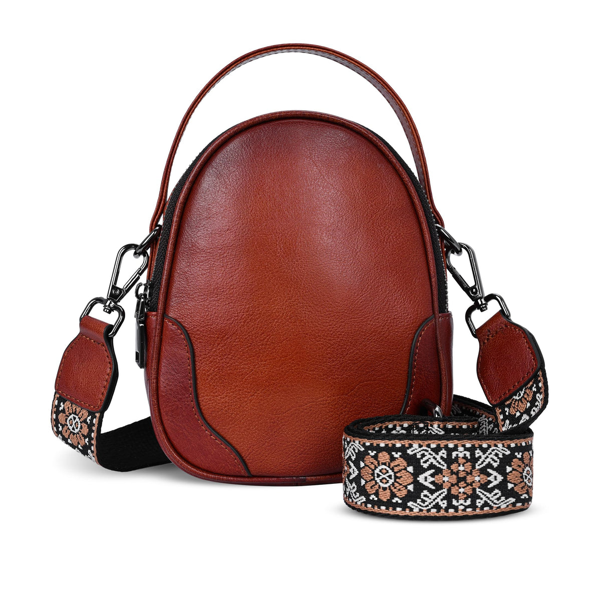 Small Leather Crossbody Bag B21216