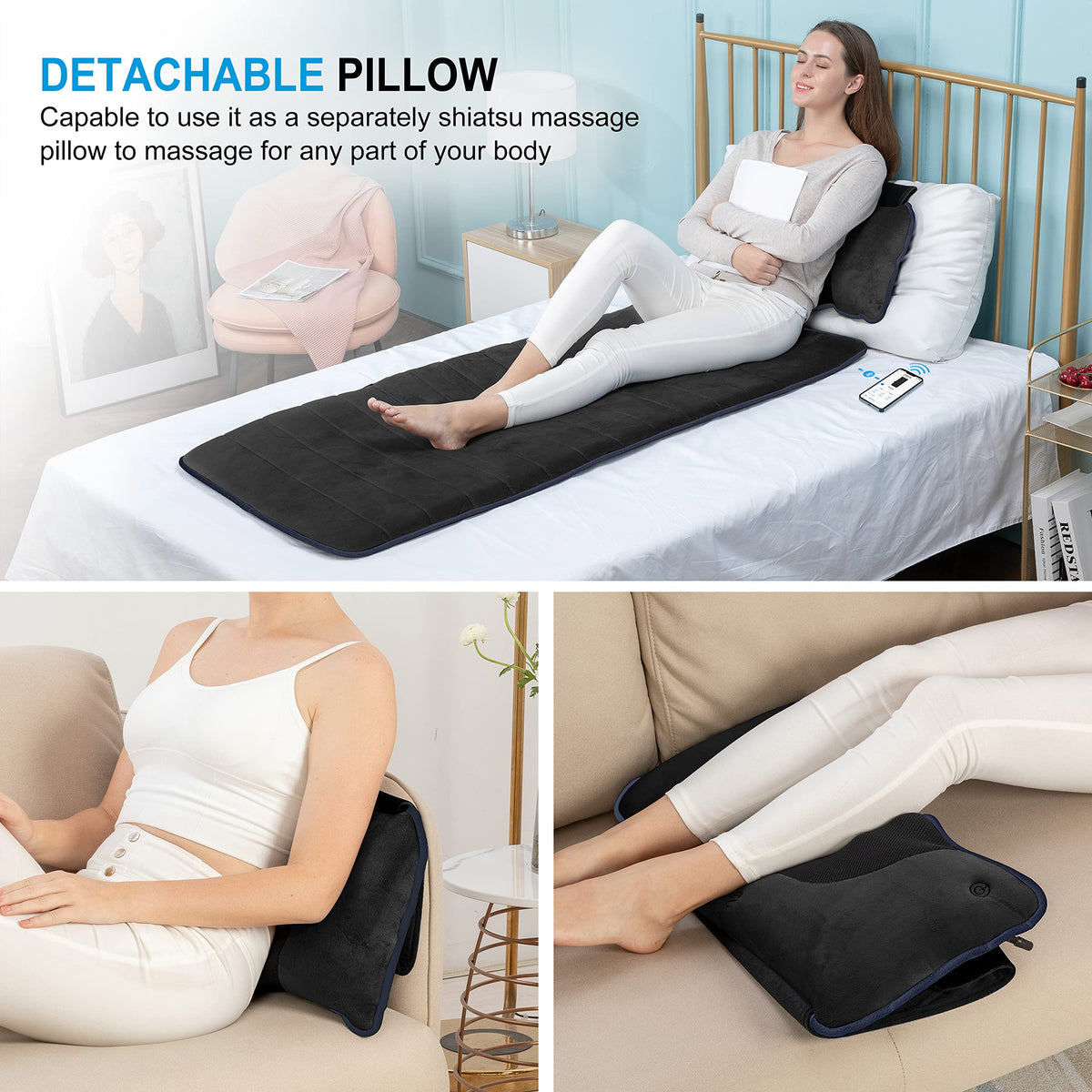 Full Body Massage Mat with Heat E447