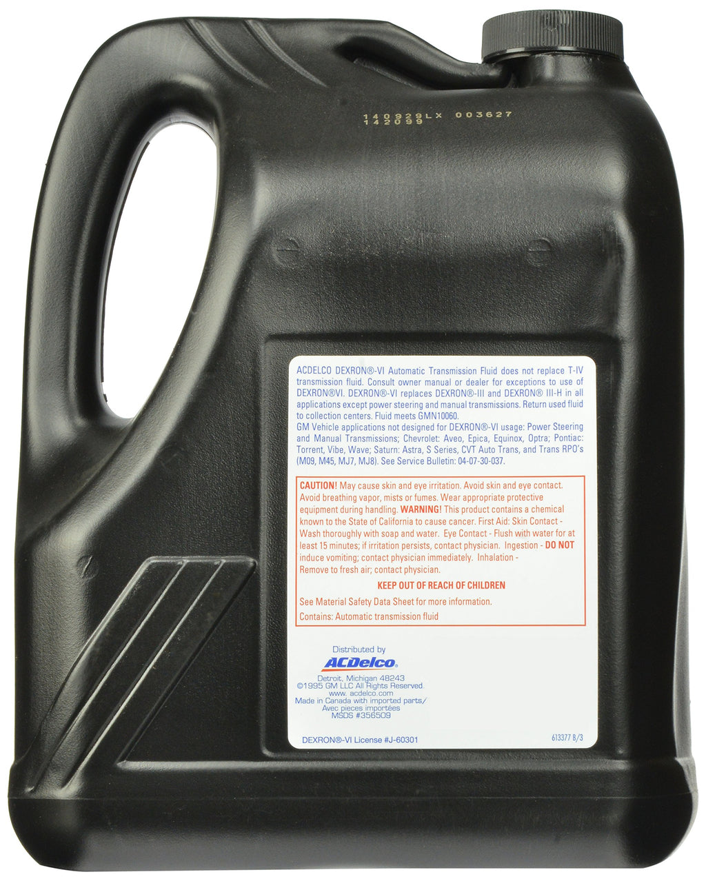 Dexron VI Automatic Transmission Fluid 1 gal K8989