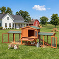 86" Extra Large Rabbit Cage E61229