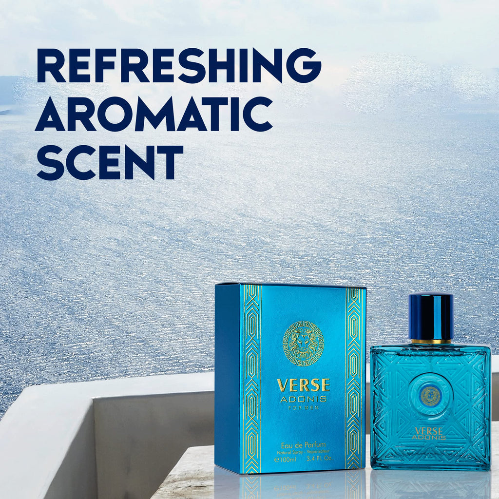 Eau De Parfum for Men 3.4 Fl. Oz. Woody Floral Fruity A4039