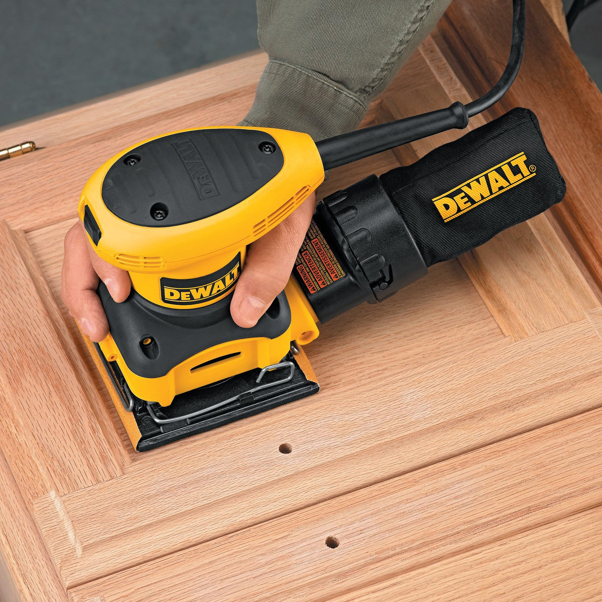 2.4 Amp 1/4 Sheet Palm Grip Sander with Cloth Dust Bag G54520